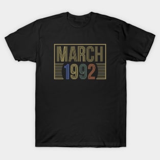 March 1992 T-Shirt